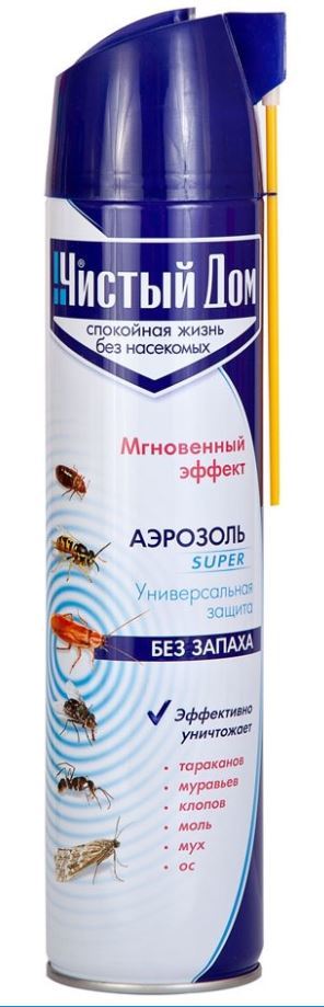 Чистый дом аэрозоль супер универсальный 600. Чистый дом дихлофос super универсальный 600 мл. Чистый дом super универсальная защита. Аэрозоль от клопов.