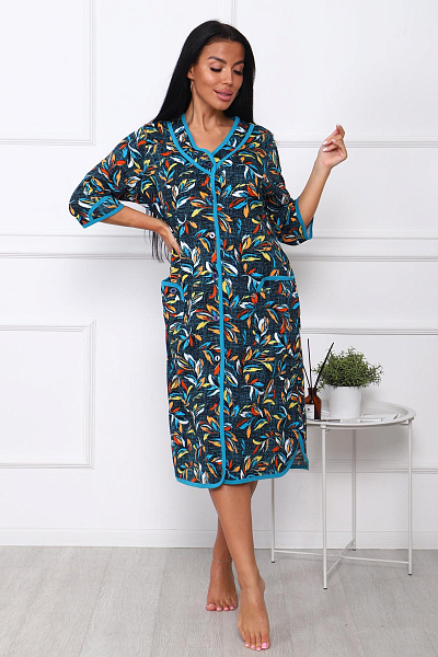 Купить Халат С Ночнушкой Женский