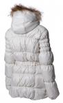 *W08120E-MM122 Куртка пуховая женская (молочный)