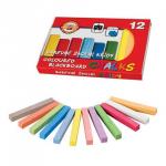 Мел цветной KOH-I-NOOR (Чехия), НАБОР 12 шт., квадратный, 112506