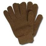 Перчатки детские из верблюжьей шерсти коричневые