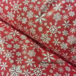 Ткань поплин наб. Э 150 см Снежинки