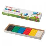 Пластилин классический STAFF  6 цв., 60 г, картонная упаковка, 103677