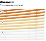 Жалюзи  LEGRAND ПВХ горизонтальные