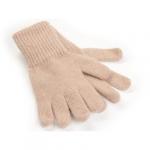 Перчатки детские из верблюжьей шерсти светлые