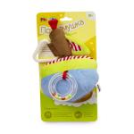 Mioshi Игрушка погремушка "Маленький путешественник" (20 см)