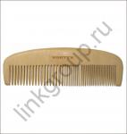 Расческа деревянная, гребень, 16х5 см, с деревянными зубчиками VORTEX