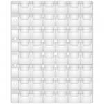 Лист для альбома OfficeSpace "Optima" на 48 монет 28*28, 150мкм, 245275