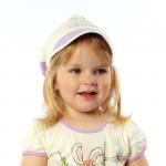 Головной убор для девочки