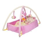 Mioshi Игровой развивающий коврик "Звёздочки" (70*55*40 см, высота борта 15 см, подвесн. игрушки, в ассорт.)