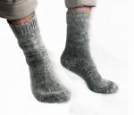 Носки вязаные муж арт.7410002-63 МЕЛАНЖ серый