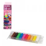 Пластилин антибактериальный KOH-I-NOOR Stop Bacteria, 10 цв., 200 г, европодвес, 013181000000