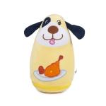 Mioshi Игрушка неваляшка погремушка "Забавная зверушка" (20 см, в ассорт.)