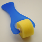 Валик, поролон, 25 мм, пластиковая ручка