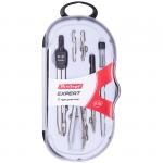 Готовальня Berlingo Expert, 7 предметов, пластиковый пенал, DS_00707