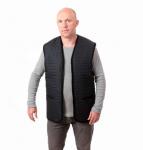 Жилет ALTRO стеганый б/воротника уголь