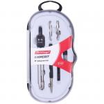 Готовальня Berlingo Expert, 6 предметов, пластиковый пенал, DS_00606