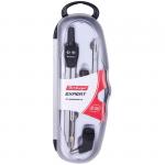 Готовальня Berlingo Expert, 4 предмета, пластиковый пенал, DS_00404