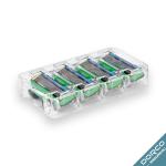  Kассеты для бритья Dorco Pace 6, 4шт.