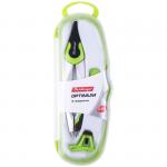 Готовальня Berlingo Expert, 3 предмета, пластиковый пенал, DS_00303