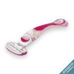  Cтанок для бритья жен.,Dorco Shai 3+3, 2 сменные кассеты