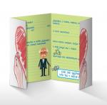 Буклет-заготовка Лучшему на свете ДЕДУШКЕ 23 февраля