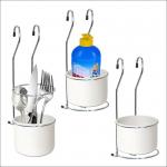 *Подставка д/столовых приборов навесная на рейлинг