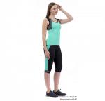 «Борцовка» трехцветная комбинированная с поддержкой из микромерила, на полочке «принт»