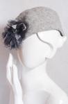 Берет женский "Хризантема" 2-х слойный