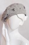 Берет женский "Стразы, пайетки" 2-х слойный