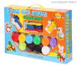 ALTACTO CLAY  Набор для лепки  "С формочками" 10 цветов по 56,7 г