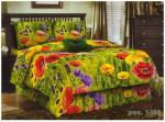 Комплект постельного белья бязь 3D / Краски лета
