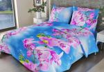 Комплект постельного белья бязь 3D / Орхидеи