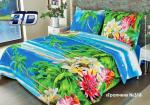 Комплект постельного белья бязь 3D / Тропики