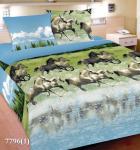 Комплект постельного белья Бязь Шуя 220  / 7796