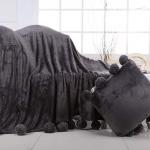 Bubble №4(темно-серый) Наволочка 50х50