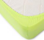 Простынь трикотажная на резинке.