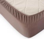 Простынь трикотажная на резинке.