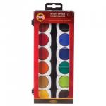 Краски акварельные художественные KOH-I-NOOR 12 цв, кроющие, без кисти, 175504