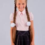 Блуза для девочки Модель 01-к