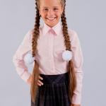 Блуза для девочки Модель 01-д