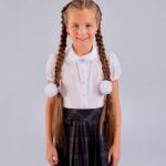 Блуза для девочки Модель 02-к