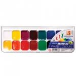 Краски акварельные ЛУЧ Классика, 16 цв., медовые, без кисти, пластиковая коробка, 19 с1290-08