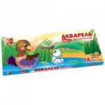 Краски акварельные ЛУЧ Zoo, 14 цв, медовые, с кистью, картонная коробка, 22 с1417-08