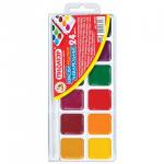 Краски акварельные  ПИФАГОР 24 цвета, медовые, без кисти, пластиковая коробка, 190358