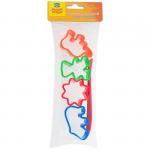 Набор для лепки Мульти-Пульти "Приключения Енота", формочки 4 шт., 1 стек, пакет, европодвес, MS_11492