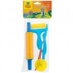 Набор инструментов для лепки Мульти-Пульти "Приключения Енота", 4 шт., пакет, европодвес, MS_11490