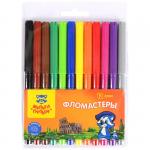 Фломастеры Мульти-Пульти Енот в Италии, 12 цв., смываемые, блистер, WP_10726