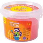 Песок для лепки Мульти-Пульти "Магический песок", красный, 700 г, ПС_15809