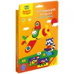 Аппликация из песка Мульти-Пульти Самолет и машинка, картонная коробка, европодвес, AP_15209